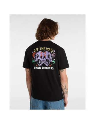 T-shirt Skull Void Classic Vans Preto