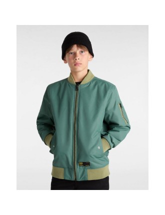 Casaco bomber Copley para criança (8-14 anos) Vans Verde