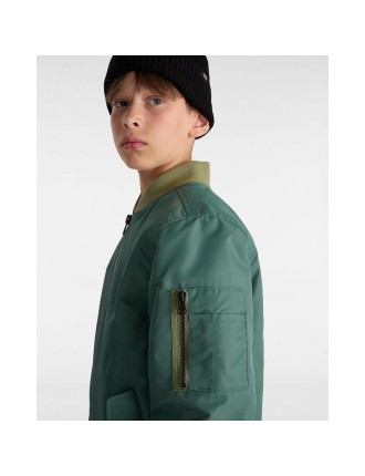 Casaco bomber Copley para criança (8-14 anos) Vans Verde