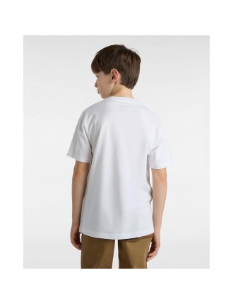 T-Shirt Vans Classic para criança (8-14 anos) Vans Branco