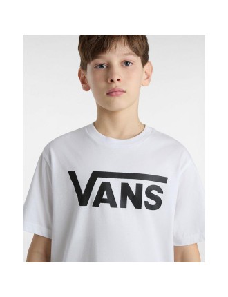 T-Shirt Vans Classic para criança (8-14 anos) Vans Branco