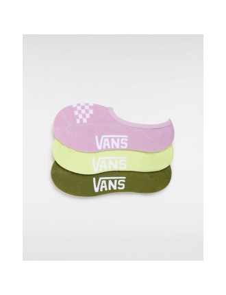 Meias Classic Canoodle (3 pares) Vans Rosa