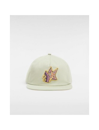 Boné Skate Star Low Snapback Vans Bege