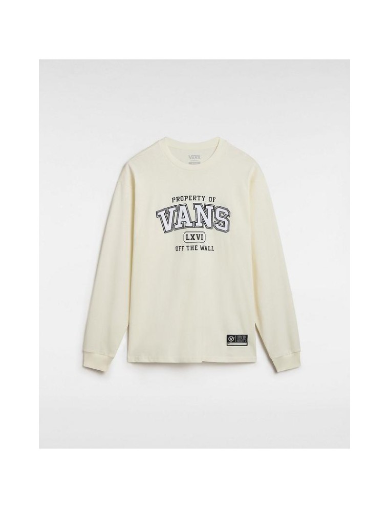 T-shirt de manga comprida Property Of Vans Branco