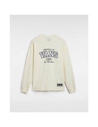 T-shirt de manga comprida Property Of Vans Branco