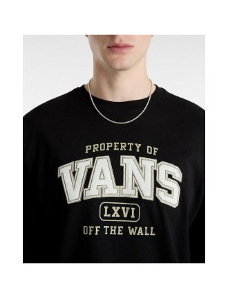 T-shirt de manga comprida Property Of Vans Preto