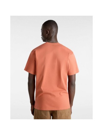 T-shirt Left Chest Logo Vans Laranja