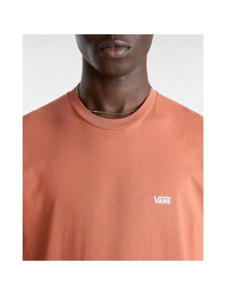 T-shirt Left Chest Logo Vans Laranja