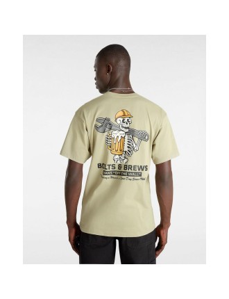 T-shirt Wrenched Vans Bege