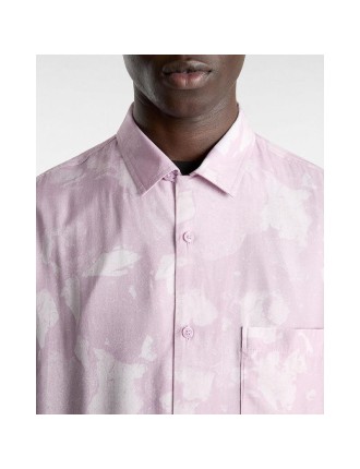 Camisa em tecido Vans Camp Loose Collar Vans Rosa