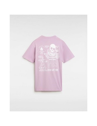 T-shirt Crazy Eddy Vans Rosa