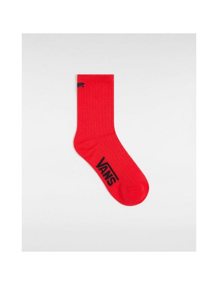 Meias Kickin It Crew (1 par) Vans Vermelho