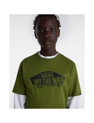 T-shirt Style 76 para criança (8-14 anos) Vans Verde