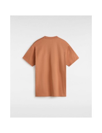 T-shirt Left Chest Logo Vans Laranja