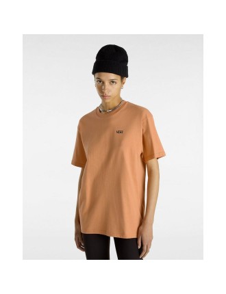 T-shirt Left Chest Logo Vans Laranja