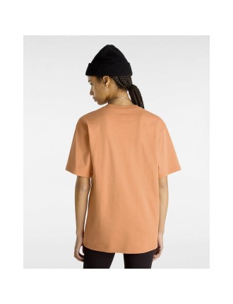 T-shirt Left Chest Logo Vans Laranja