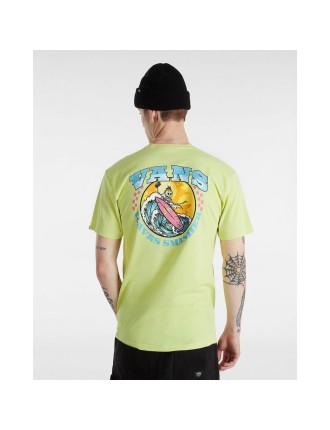 T-shirt True Waves Vans Amarelo