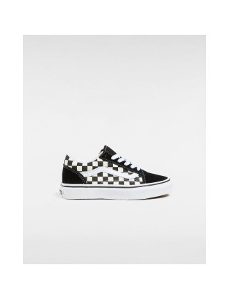 Ténis Primary Check Old Skool para criança (4-8 anos) Vans Preto