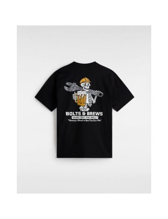 T-shirt Wrenched Vans Preto