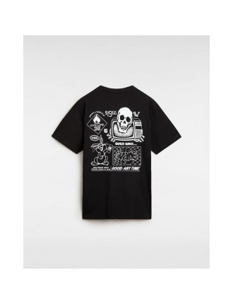 T-shirt Crazy Eddy Vans Preto