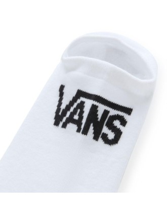 Meias Classic Kick (3 pares) Vans Branco