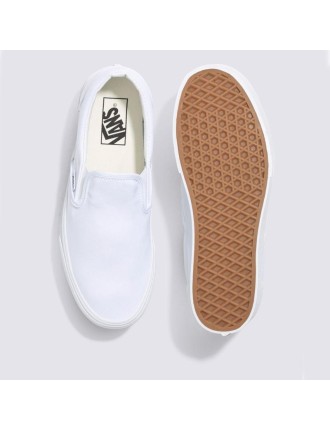 Ténis Classic Slip-On Stackform Vans Branco