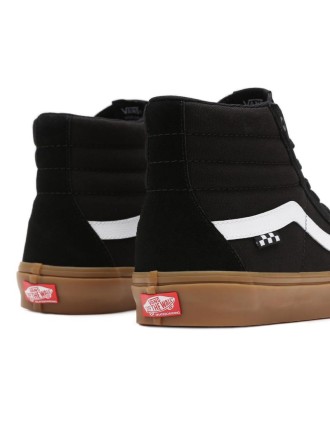 Ténis Skate SK8-Hi Vans Preto