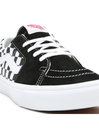 Ténis em lona/camurça SK8-Low Vans Preto