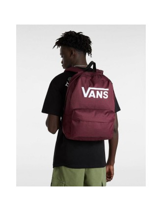 Mochila Old Skool Print Vans Bordô