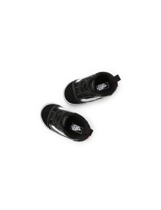 Infant Old Skool Crib Shoes (0-1 year) Vans Preto