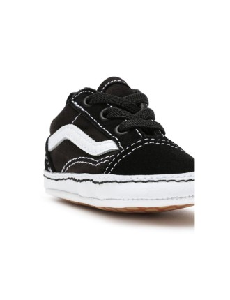 Infant Old Skool Crib Shoes (0-1 year) Vans Preto