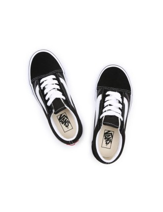 Ténis Old Skool Platform para criança (4-8 anos) Vans Preto