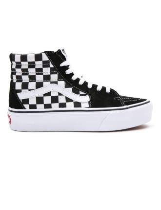 Ténis plataforma Sk8-Hi 2.0 Vans Preto