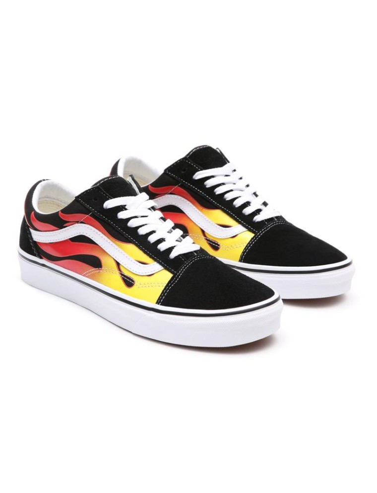 Ténis Flame Old Skool Vans Multicolor