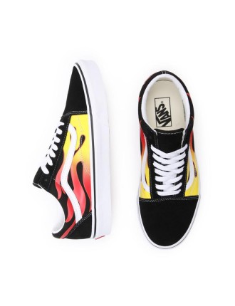 Ténis Flame Old Skool Vans Multicolor