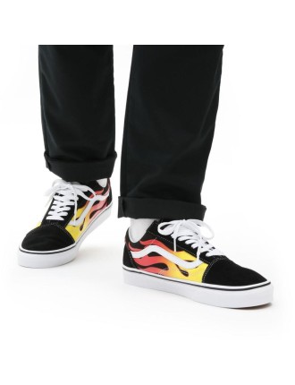 Ténis Flame Old Skool Vans Multicolor