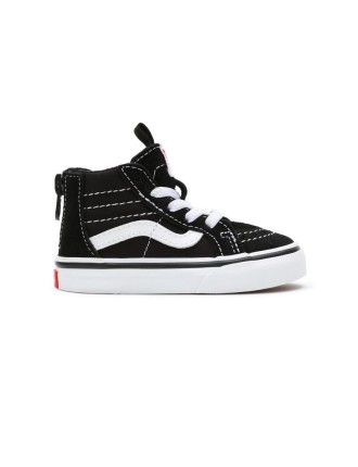 Ténis Sk8-Hi com fecho para bebé (1-4 anos) Vans Preto