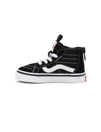 Ténis Sk8-Hi com fecho para bebé (1-4 anos) Vans Preto