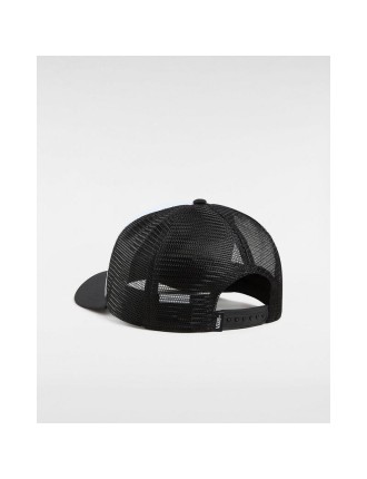 Boné Trucker Classic Patch Curved Bill Vans Preto