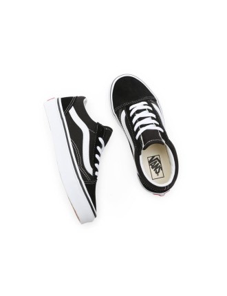 Ténis Old Skool para criança (4-8 anos) Vans Preto