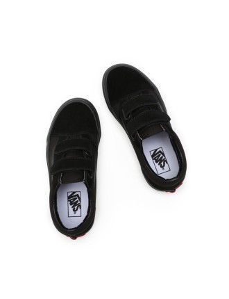 Ténis com banda aderente Old Skool para criança (4-8 anos) Vans Preto