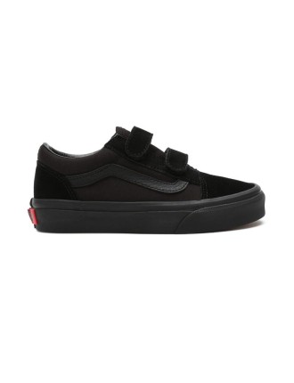 Ténis com banda aderente Old Skool para criança (4-8 anos) Vans Preto