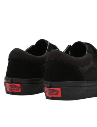 Ténis com banda aderente Old Skool para criança (4-8 anos) Vans Preto