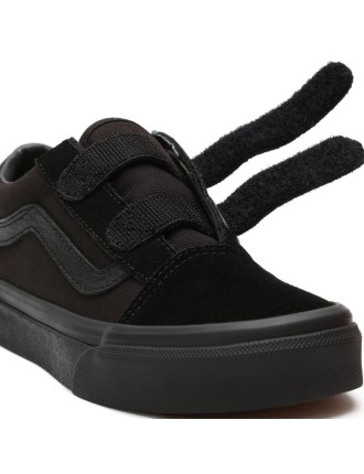 Ténis com banda aderente Old Skool para criança (4-8 anos) Vans Preto