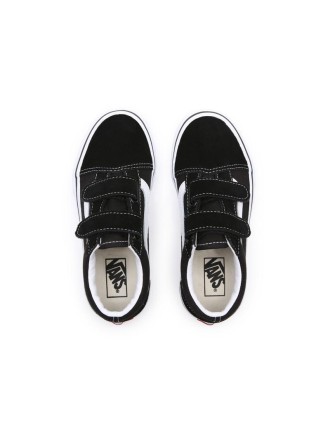 Ténis com banda aderente Old Skool para criança (4-8 anos) Vans Preto