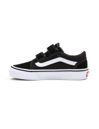 Ténis com banda aderente Old Skool para criança (4-8 anos) Vans Preto