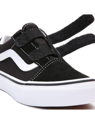 Ténis com banda aderente Old Skool para criança (4-8 anos) Vans Preto