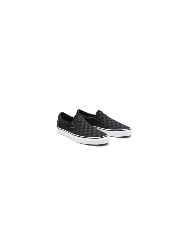 Ténis Slip-on Checkerboard Classic Vans Preto