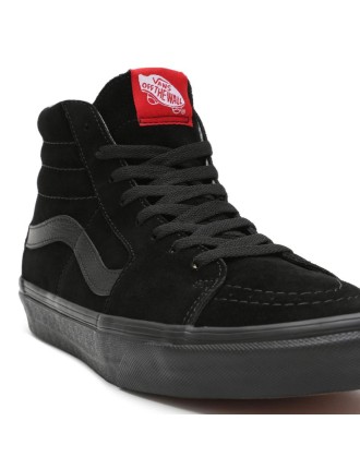 Ténis Sk8-Hi em camurça Vans Preto