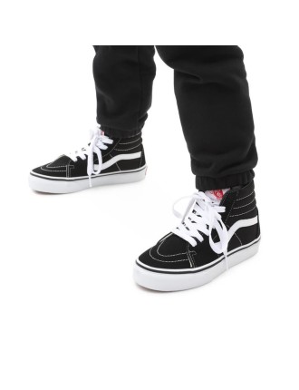 Ténis Sk8-Hi para criança (4-8 anos) Vans Preto